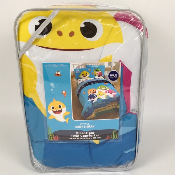 Other - New Pinkfong Baby Shark Twin Shark City Comforter
